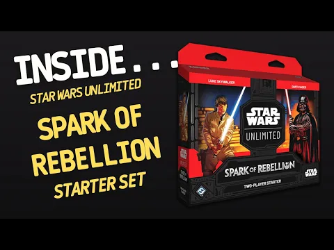 Inside…Star Wars Unlimited - Spark of the Rebelion Two Player Starter (4K 60fps)