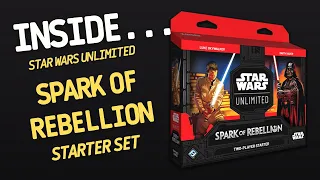 Inside…Star Wars Unlimited - Spark of the Rebelion Two Player Starter (4K 60fps)