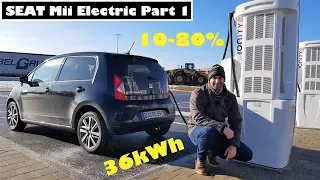Seat Mii Electric 36kWh Serie PART 1: LADESPEED TEST + Wissen To Go!