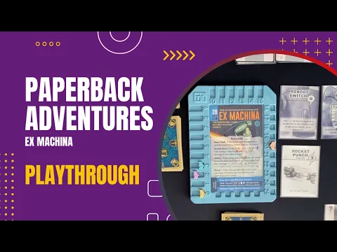 Paperback Adventures with Ex Machina Solo Playthrough | DaniCha