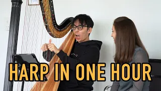 We Try Learning Harp in 1 Hour