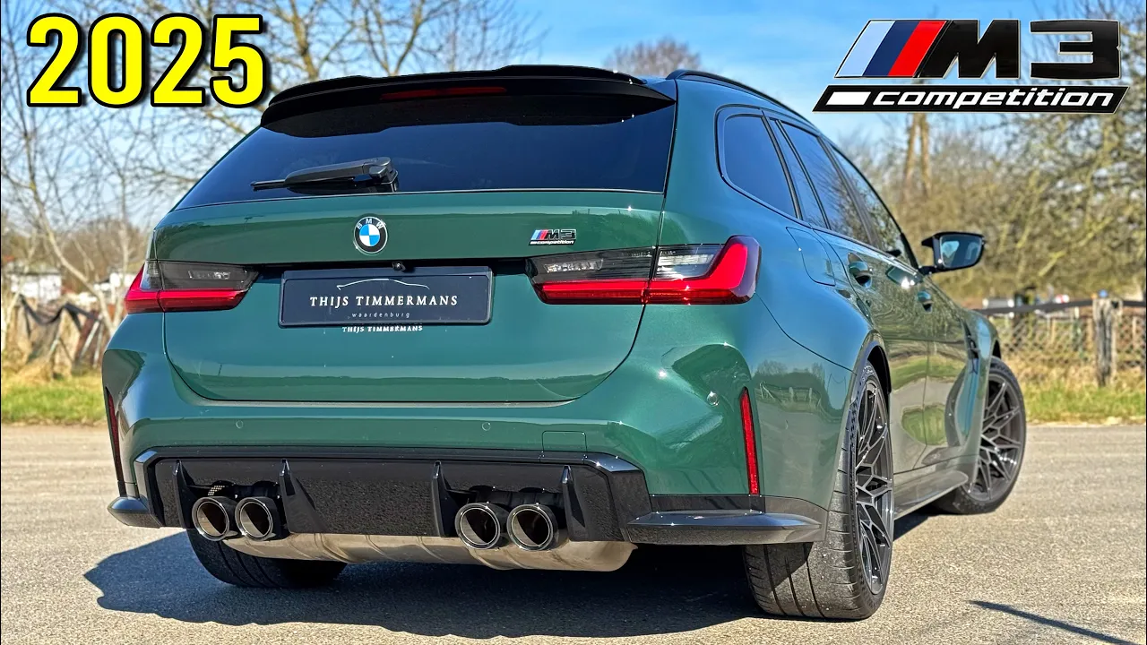 2025 NEW! BMW M3 Touring is a BIG UPGRADE! // REVIEW on AUTOBAHN