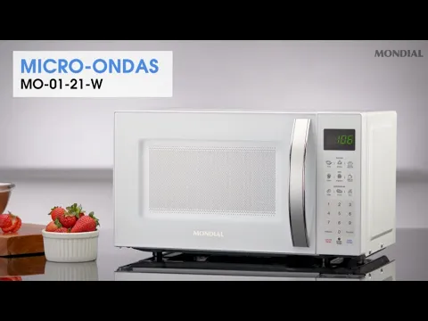 Micro-ondas 21L Branco de Bancada 127V (110V) 5616-01 Mondial