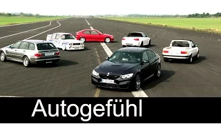 30 Years of BMW M3 Driving and Statics of ALL Generations - Autogefühl
