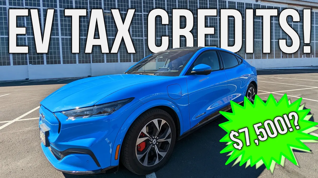 EV Tax Credits explained for the Mach-E and other EVs (including home charger credit)