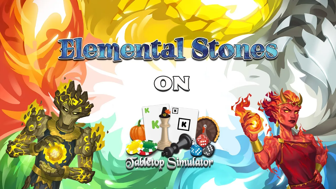 Become an Elemental Sovereign in Pathfinder Elemental Stones!