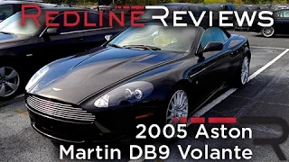 2005 Aston Martin DB9 Volante Review, Walkaround, Startup, Exhaust