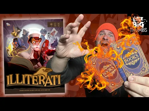 Stop the Book Burning with Illiterati | Board Game Review + Giveaway!
