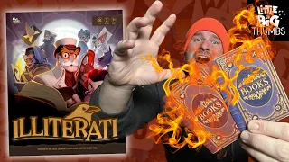 Stop the Book Burning with Illiterati | Board Game Review + Giveaway!