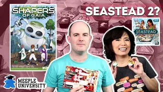 Shapers of Gaia - The Spiritual Successor of Seastead? - Board Game Review