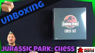 Unboxing Jurassic Park Chess Set