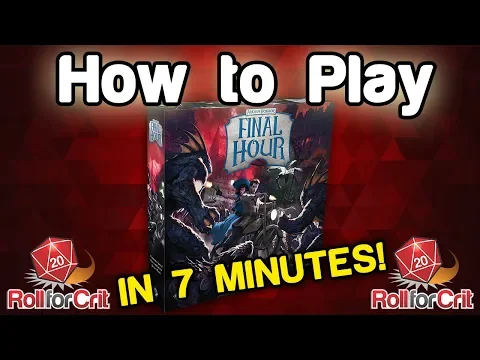 How to Play Arkham Horror: Final Hour