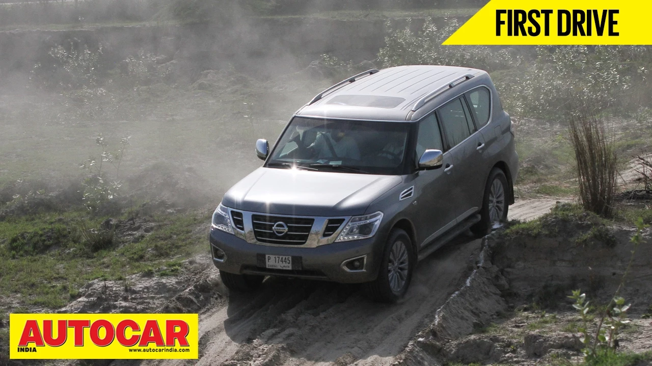 Nissan Patrol | First Drive Video Review | Autocar India