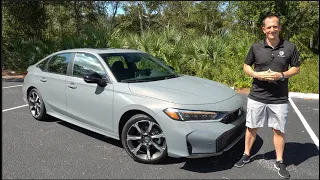Is the 2025 Honda Civic Hybrid Touring the KING of compact sport sedans?