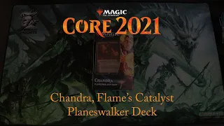 Magic: The Gathering: Core Set 2021 Chandra, Flame's Catalyst Planeswalker Deck