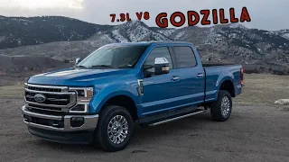 Ford F-250 7.3L Godzilla V8 Cold Start, Setup, And First Drive