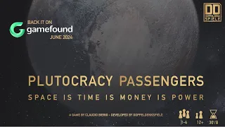 Plutocracy Passengers Boardgame - Trailer