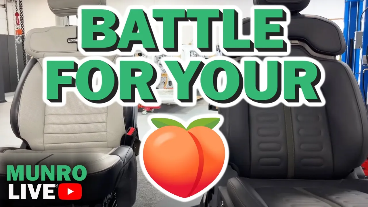 The Battle for your Butt | Ford F-150 Lightning vs Rivian R1T Seat Comparison.
