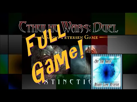 Cthulhu Wars Duel: Extinction - Full Gameplay - Off the Shelf Board Game Reviews