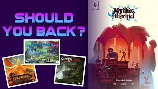 Mythic Mischief, Agemonia, SolForge Fusion or Green Hell! Should you back?