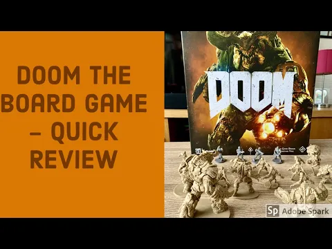 Doom - The Board Game. Quick Review