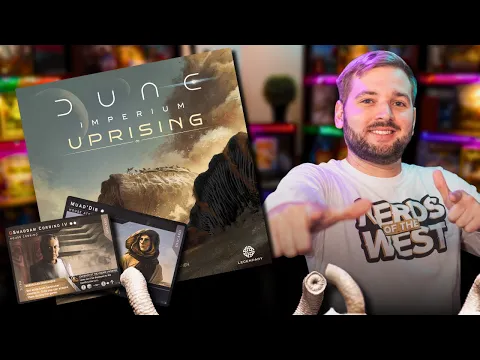 Dune Imperium Uprising! Flowing some Spice in this Board Game Playthrough!