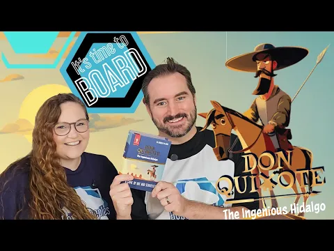 Don Quixote: The Ingenious Hidalgo - Review of this Book in a Box Board Game