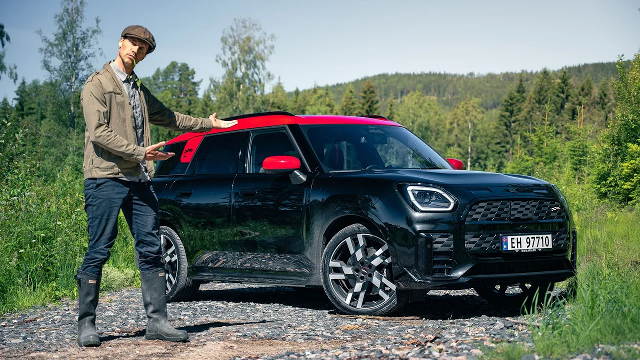 Test av Mini Countryman S ALL4 John Cooper Works – særegen sjarmklump som irriterer