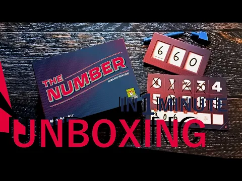 The Number UNBOXING in 1 minute
