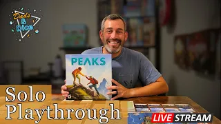 PEAKS | Solo Playthrough | Tangerine Games