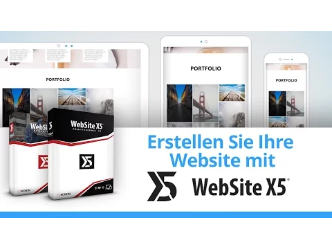 Video zu Incomedia WebSite X5 Evolution 13
