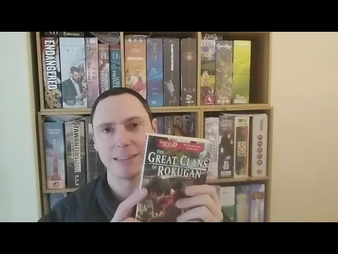 Board game novel review: The Great Clans of Rokugan. Legends of the Five Rings  AmassGames boardgame