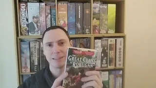 Board game novel review: The Great Clans of Rokugan. Legends of the Five Rings  AmassGames boardgame