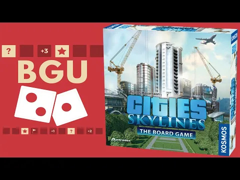Cities Skylines Board Game Unboxing