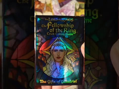 LOTR:Fellowship -The Gifts of Galadriel (a quick booster view) #boardgames #lordoftherings