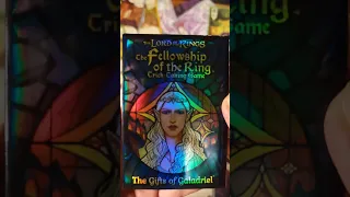 LOTR:Fellowship -The Gifts of Galadriel (a quick booster view) #boardgames #lordoftherings