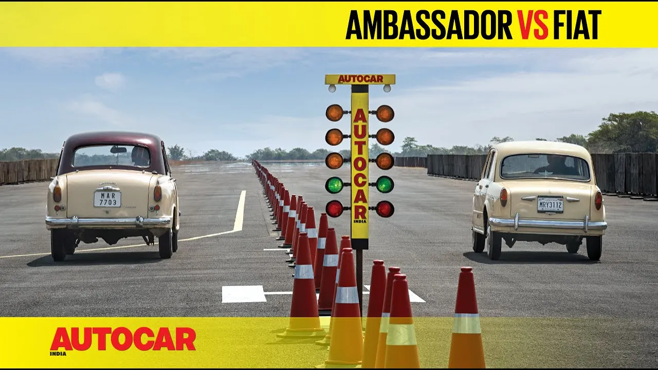 Drag Race: Ambassador vs Fiat - Blast from the past! | Autocar India