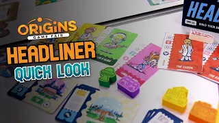 Headliner Quick Look at Origins 2026