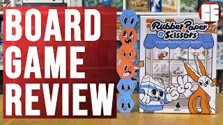 Rubber Paper Scissors Board Game Review by Cardboard East