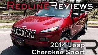 2014 Jeep Cherokee Sport Review, Walkaround, Exhaust, & Test Drive