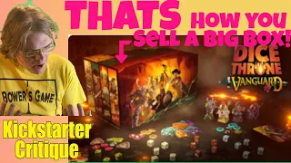 Dice Throne Vanguard - **Drooling Intensifies**- Kickstarter Critique Review