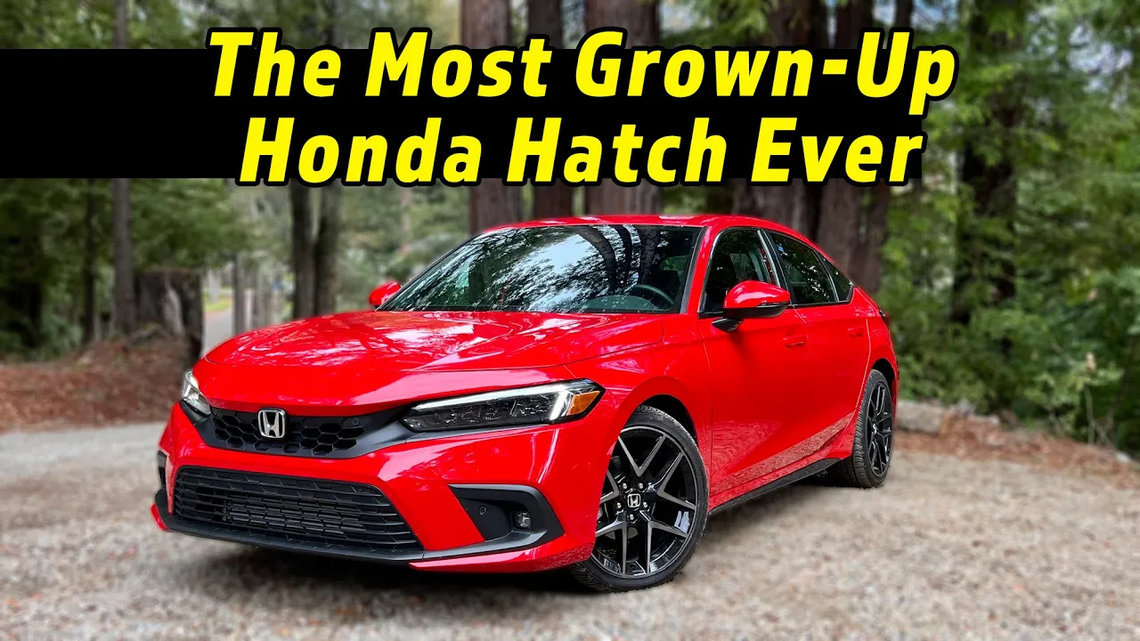 The New Civic "Hatch" Is Really An Audi-esque Sportback That's Affordable | 2022 Civic Hatchback