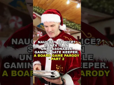 Santa Hates Catan Players Who.... A Holiday Board Game Parody (Part 2) #funny