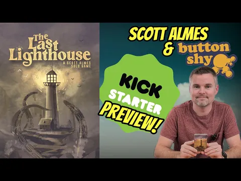 The Last Lighthouse - A Solo Only Survival Board Game On #Kickstarter Now!