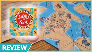 Land vs Sea Review - Unique Tile Placement Fun!
