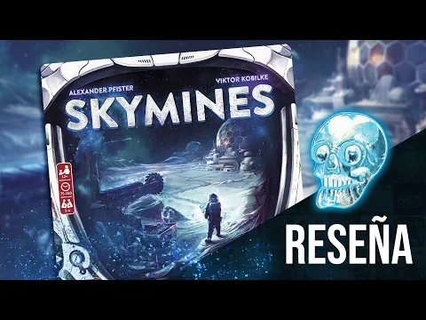 SKYMINES el juego de mesa de MINERÍA LUNAR | RESEÑA