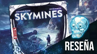 SKYMINES el juego de mesa de MINERÍA LUNAR | RESEÑA