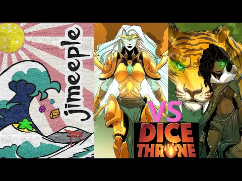 Dice Throne saison 2 [ Partie FR ]: Séraphine vs La Chasseresse  !