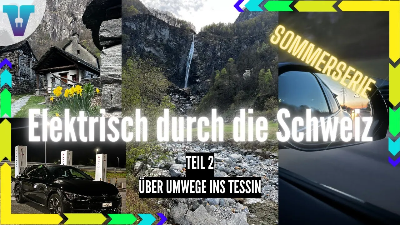 "Elektrisch durch die Schweiz" mit dem KIA EV6 GT-Line - Teil 2 [Deutsch 4K] | Vision E Drive Nr.162