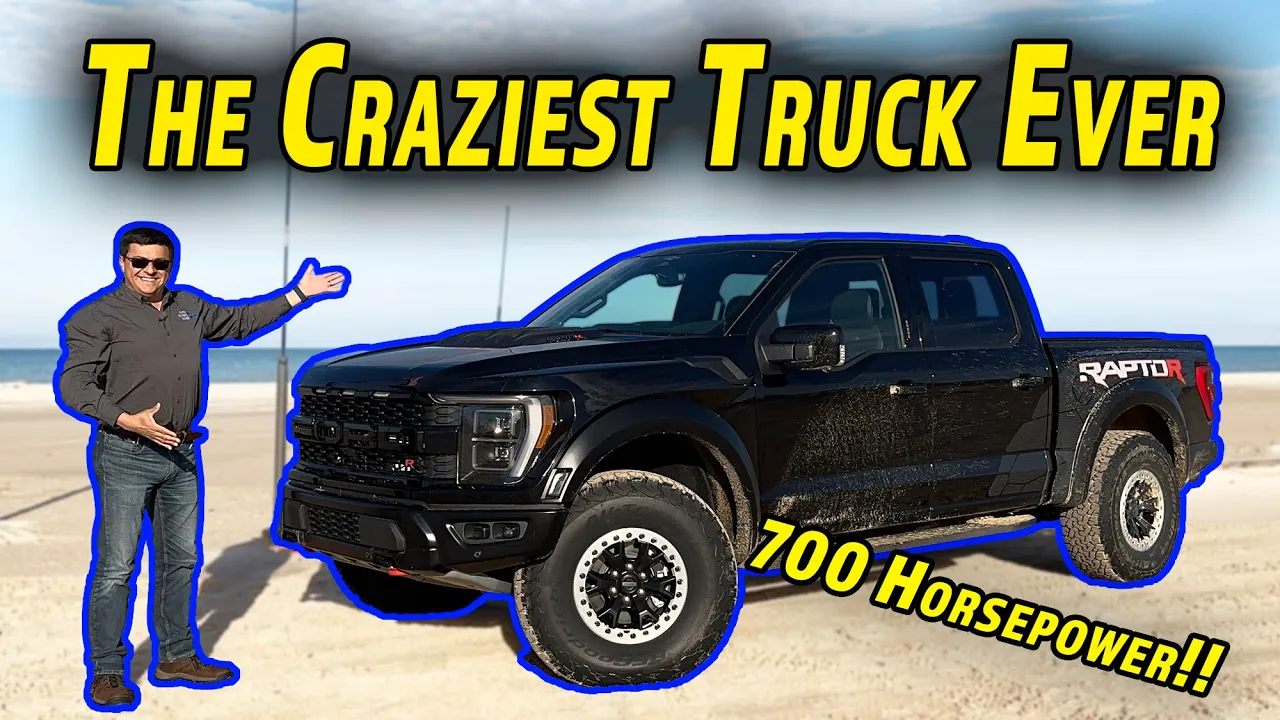 The 700 HP Raptor R Is The Most Bonkers Truck On Sale Today | 2023 Ford Raptor R First Drive